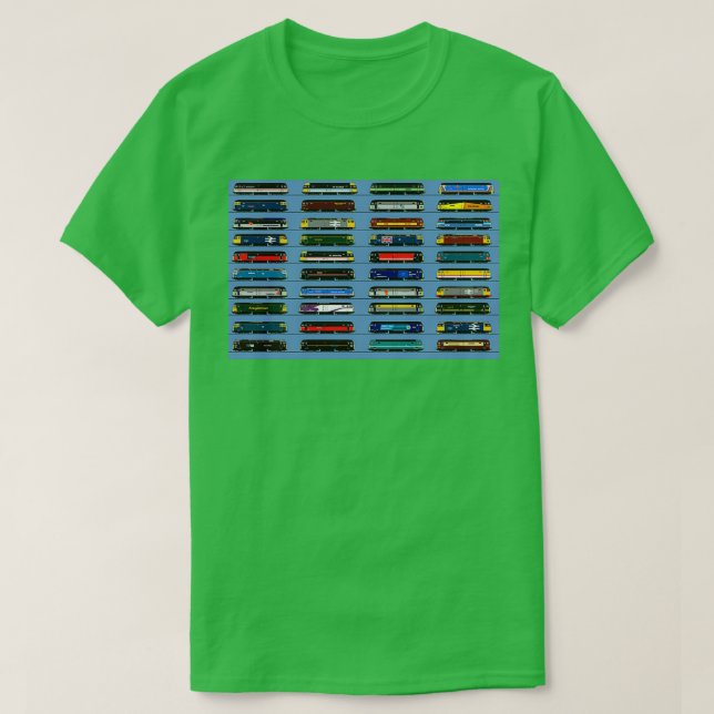 class 47 locomotives 1 T-Shirt (Design Front)