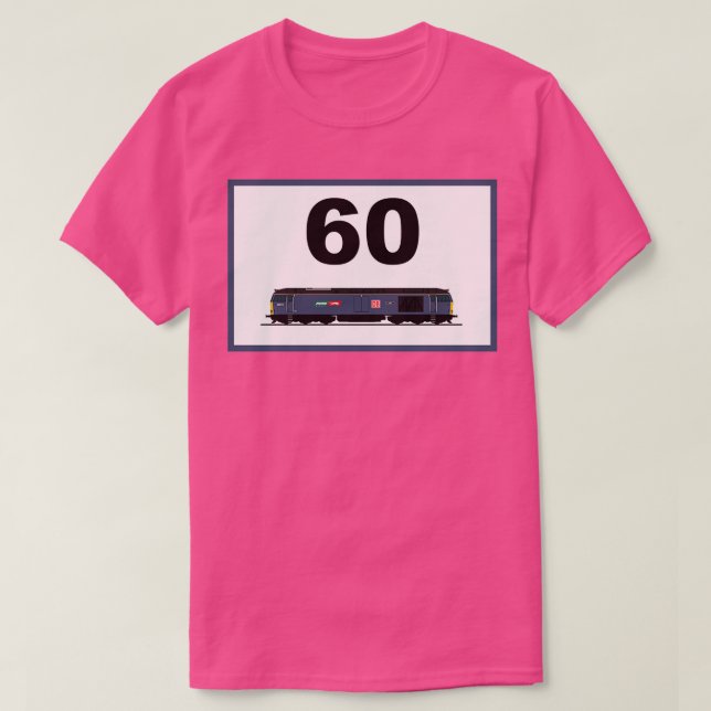 CLASS 60 LOCOMOTIVE 1 T-Shirt (Design Front)