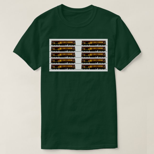 CLASS 66 LOCOMOTIVES 5 T-Shirt (Design Front)