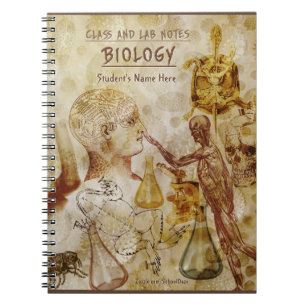 Class and Lab Notes - Biology (Personalised) Spiral Notebook