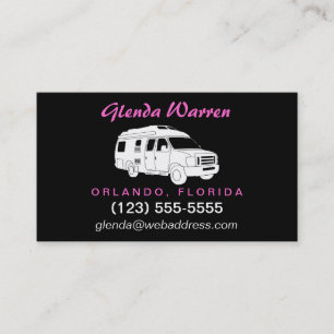Class B Motorhome / Camper Van Calling Card