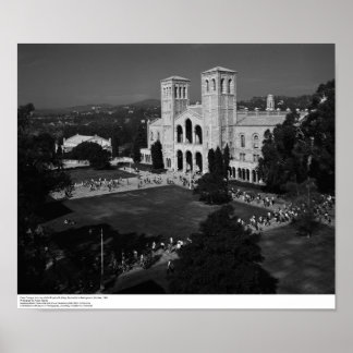 Class Change, from top of Old Physics Building Poster