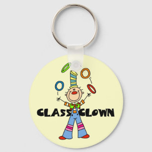 Class Clown Tshirts and Gifts Key Ring