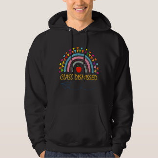 Class Dismissed Summer Teacher Last Day Of School Hoodie