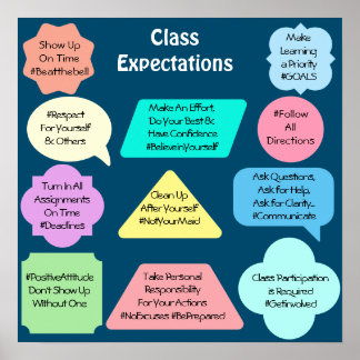 Class Expectations Poster