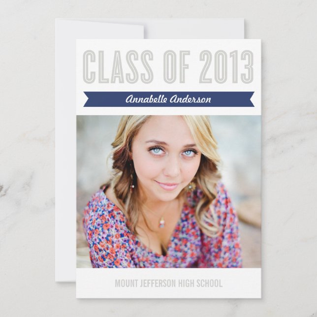 CLASS FLIRT 2013 | GRADUATION PARTY INVITATION (Front)