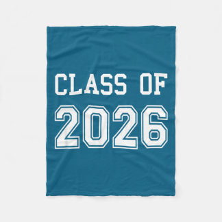 Class Graduation Graduate Illustration Fleece Blanket