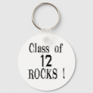 Class of '12 Rocks! Keychain