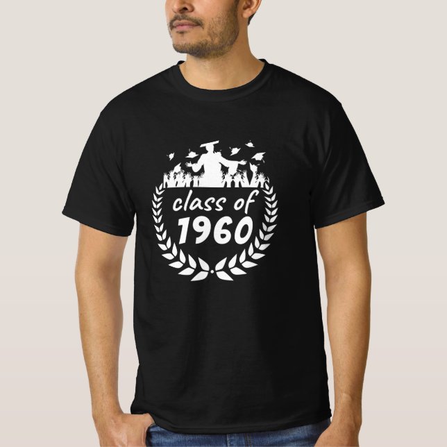 class of 1960 graduation or reunion design by year T-Shirt (Front)