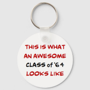 class of 1964, awesome key ring