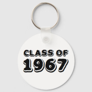 class of 1967 key ring
