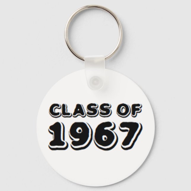 class of 1967 key ring (Front)