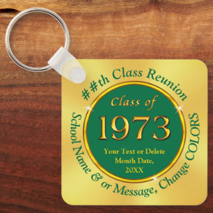 Class of 1973, gift ideas. Inexpensive, Reunion  Key Ring