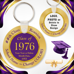 Class of 1976, 50th Class Reunion Party Favours, Key Ring
