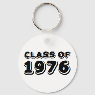 class of 1976 key ring