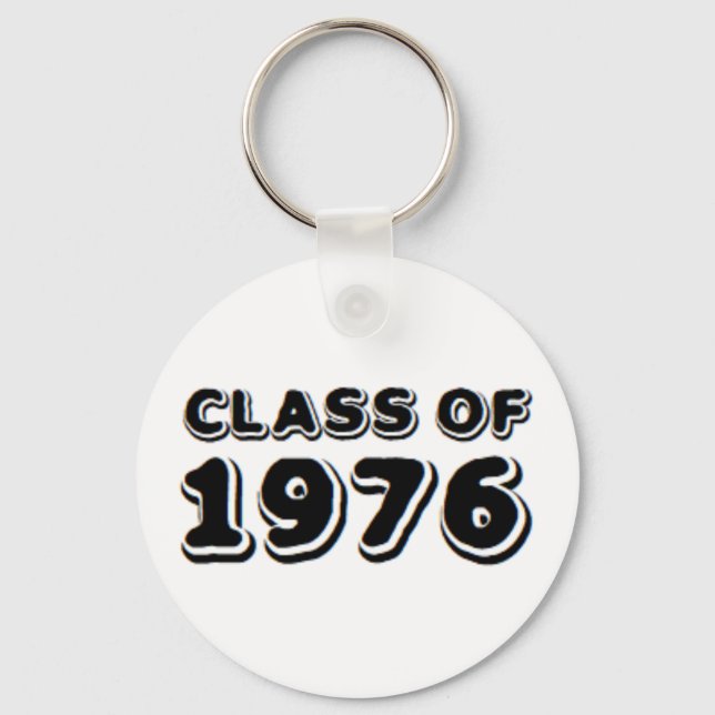 class of 1976 key ring (Front)