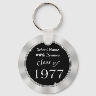 Class of 1977 Class Reunion Souvenirs YOUR TEXT Key Ring