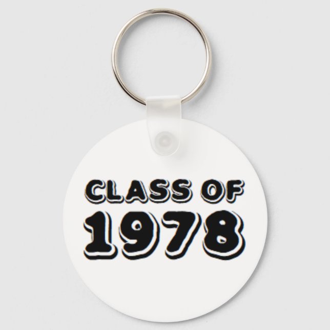 class of 1978 key ring (Front)