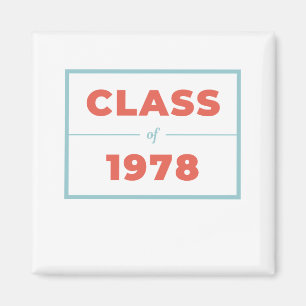 Class of 1978 magnet