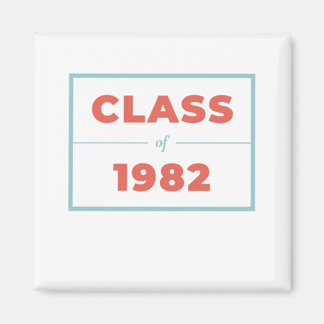 Class of 1982 magnet (Front)