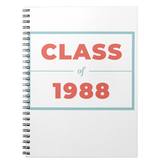 Class of 1988 notebook (Front)