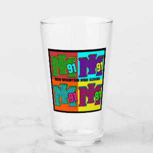 Class of 1991 party pint glass