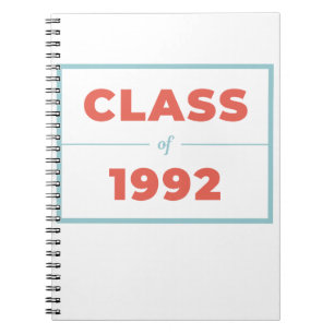 Class of 1992 notebook