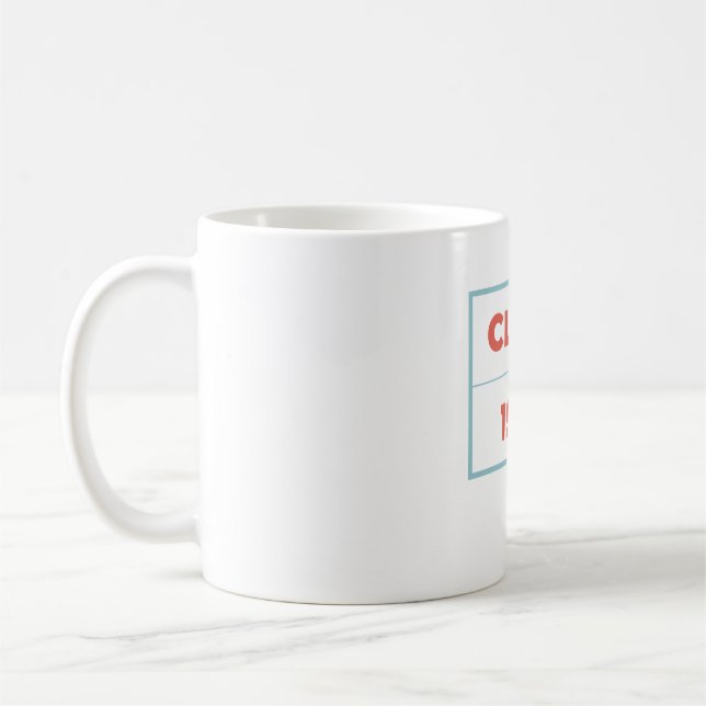 Class of 1995 coffee mug (Left)