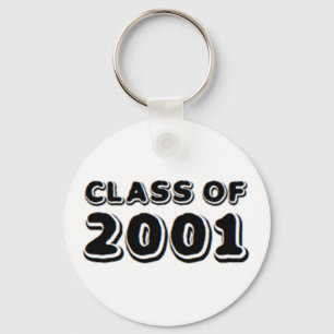 class of 2001 key ring