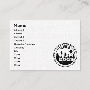 Class of 2009 2010 Senior Cards