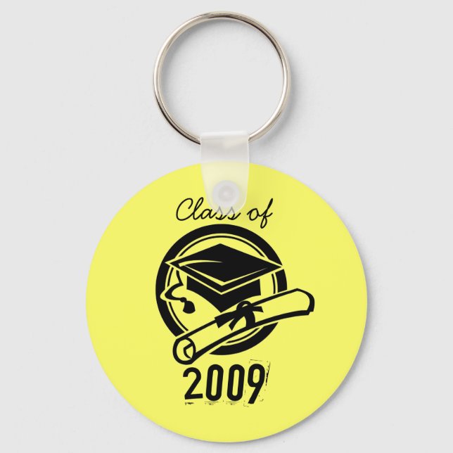 Class of 2009 Keychain (Yellow) (Front)