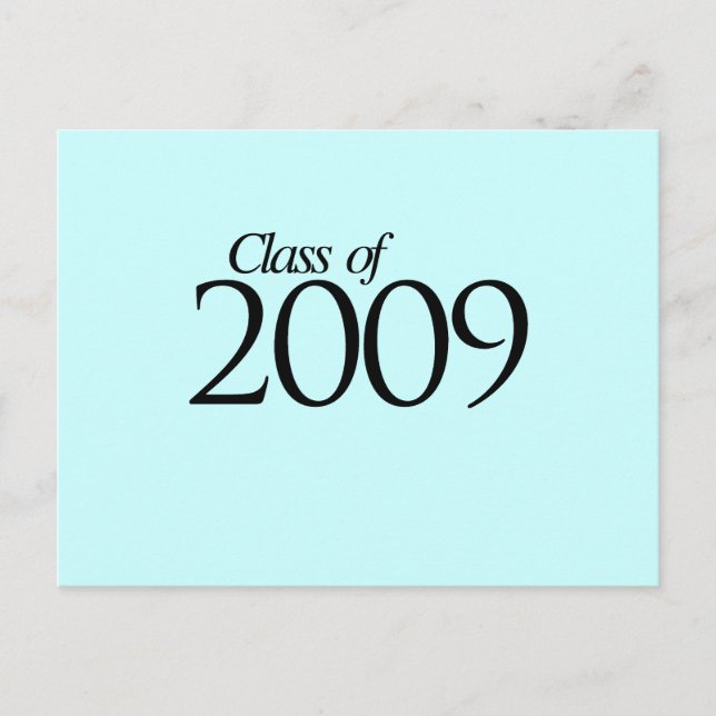Class of 2009 postcard (Front)