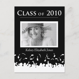 Class of 2010 Graduation Invitation Postcard