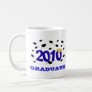 Class of 2010 Graduation Party Gift Mugs - Blue