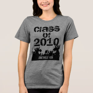 Class of 2010 Graduation T-shirt Tri-Blend Shirt