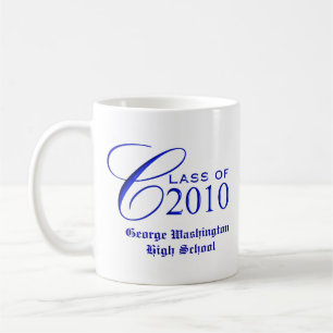 Class of 2010 - Personalised Graduation Gift Mugs