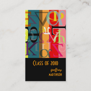 Class of 2010 profile cards