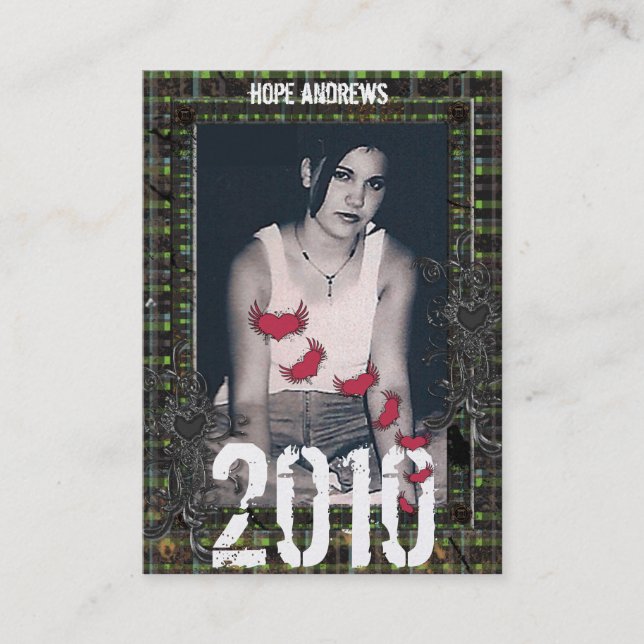 Class of 2010 Senior Cards (Front)