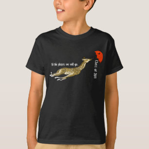 Class of 2011 Whimsical Giraffe Umbrella T-shirts