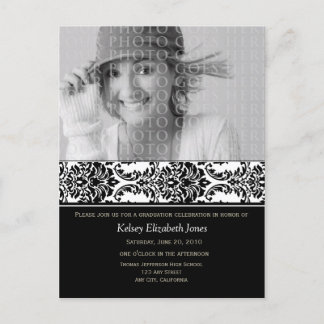 Class of 2012 Graduation Invitation Postcard