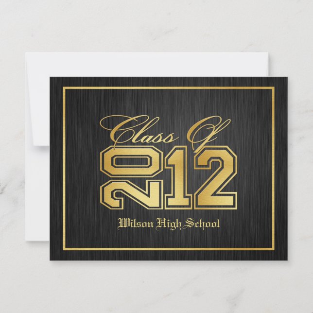 Class of 2012 Graduation Party Invitation (Front)