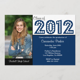 Class of 2012 Graduation SCROLL DOWN for 2013 Invitation