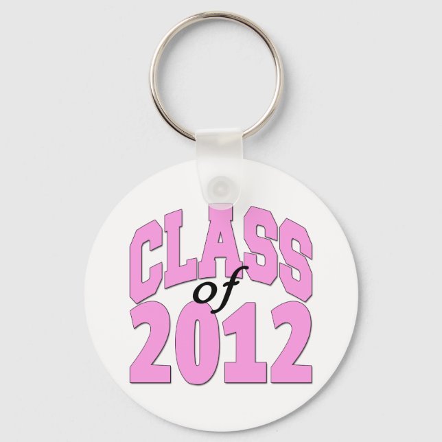 Class of 2012 (pink) key ring (Front)