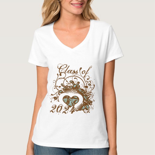 Class of 2012 Senior Graduation Invitation & Gifts T-Shirt (Front)