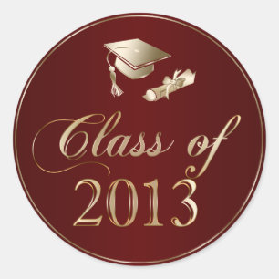 Class of 2013 Graduation Cap & Diploma Seals