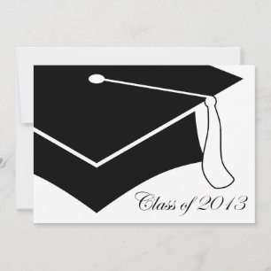 class of 2013 graduation cap invitation