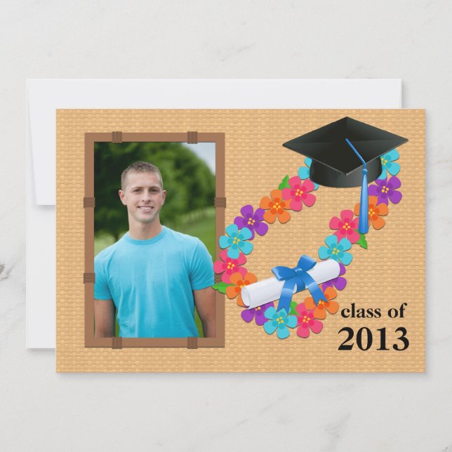 Class of 2013 Lei Graduation Invitation (Front)