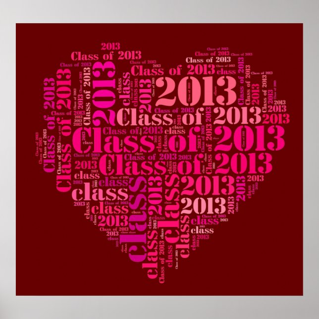 Class of 2013 poster (Front)