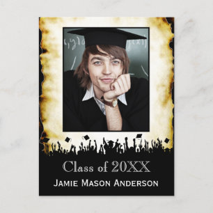 Class of 2013 Sheep Skin Senior Graduation Invite Postcard