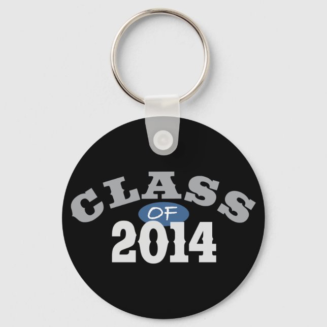 Class Of 2014 Blue Key Ring (Front)